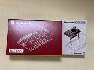 新品！　Raspberry Pi 5 8GBと純正クーラーと超小型液晶付　のセット