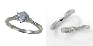 婚約指輪 安い 結婚指輪 セットリング ダイヤモンド プラチナ 0.2カラット 鑑定書付 0.237ct Dカラー VVS2クラス 3EXカット H&C CGL