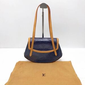 LOUIS VUITTON ルイヴィトン ビスケイン ベイPM ショルダー バッグ 肩掛け ハンドバッグ ヴェルニ パープル M91181 元袋付【NK5772】