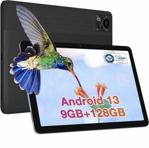 2A01b2O DOOGEE T10E タブレット 10.1インチ Android 13タブレット 、9(4+5)GB+ 128GB (1TB TF 拡張).