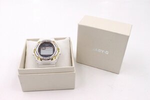 【行董】CASIO BABY-G カシオ ベビーG BGR-3003 腕時計 タフソーラー 電波時計 ステンレススチール 多機能 ホワイト デジタル CB000ABY56