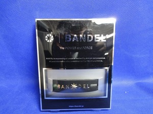 【未使用】 株式会社BANDEL The POWER&FORCE metal bracelet black×gold L 19.0cm