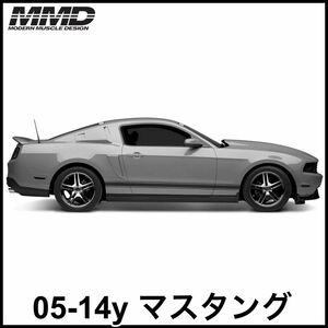 税込 MMD クォーターウィンドウスクープ ウィンドウルーバー 塗装済 レースレッド PQ 05-14y マスタング V6 GT GT500 即決 即納 在庫品