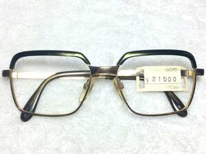デッドストック RODENSTOCK CORREL ブロー 眼鏡 グレー 52 金張り ビンテージ 未使用 ローデンストック サーモント 昭和 レトロ