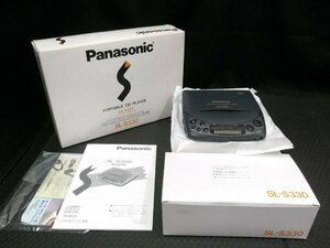 未使用品 Panasonic パナソニック ポータブルCDプレーヤー SL-S330