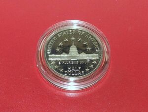 アメリカ合衆国造幣局　アメリカ議会200年記念貨 50￠白銅貨　827665BL714Q3A