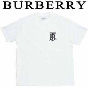 @ Burberry バーバリー　ロンドン　Tシャツ　tee ロゴ　ホワイト