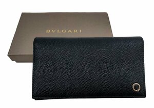 未使用品！BVLGARI【ブルガリ】288257 ブルガリブルガリ マン グレインレザー 二つ折り長財布 （4541）