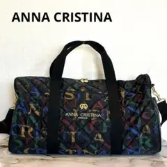 ANNA CRISTINA  アンナクリスティーナ　ボストンバッグ　レディース