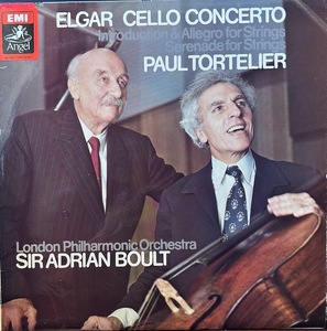 【LP】Elgar/Paul Tortelier, Sir Adrian Boult/Cello Concerto/Introduction & Allegro For Strings/Serenade For Strings