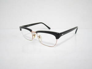 虎◆ビンテージ　レトロ　年代物　CORONA-500　コロナ　5枚丁番　ブリッジ(文)刻印　サーモント　ブロー　眼鏡　程度良品
