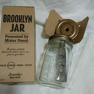 ミスタードーナツ BROOKLYN JAR ブラウン :ブルックリンジャー