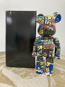 BE@RBRICK KEITH HARING 400％ ベアブリック 中古 GN 1