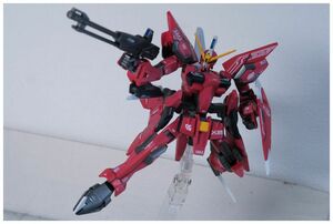 機動戦士ガンダムSEED　HG　1/144　イージスガンダム　全塗装完成品