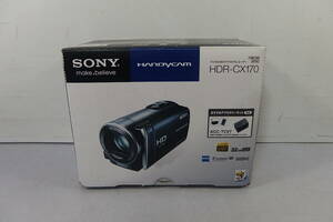 ◆未使用 SONY(ソニー) 大容量32GB/光学25倍 デジタルHDビデオカメラレコーダー HDR-CX170 L(ブルー) フルHD高画質大容量ムービー