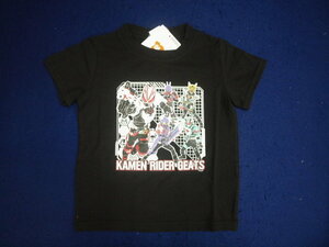 新品　120　仮面ライダーギーツ　半袖Tシャツ　黒　レターパック発送（代引き不可）SQ8891