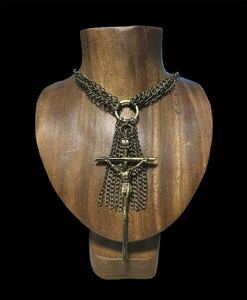 JＰG/ vintage Collection sample garden cross necklace GAULTIER 