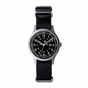 NAVAL N.W.C. ナバル military watchUS Force Type MIL.-01B BK ブラック【正規品】