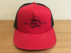 HARD LUCK LOGO MESH CAP USED THE DRIVEN SKATEBOARDS JASON JESSEE MARK GONZALES ハードラック メッシュキャップ YUPOONG HARDLUCK