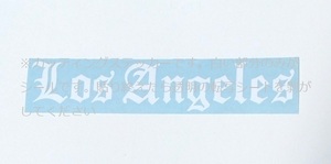 【カッティング ステッカー デカール】Los Angeles ロサンゼルス ロスアンジェルス カリフォルニア オールドイングリッシュ California
