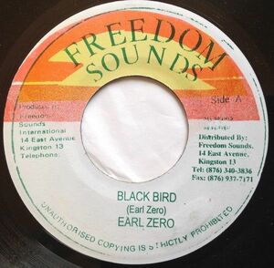 ジャマイカ7 Earl Zero Black Bird NONE Freedom Sounds /00080