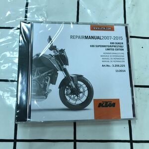 KTM リペアマニュアル　2007〜2015 690DUKE/R 690SUPERMOTO/R/PRESTIGE/LIMITED EDITION