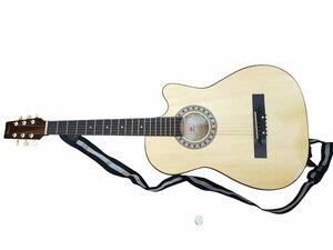 ◎【美品】S POWER model 038c アコースティックギター 6弦 楽器 ストラップ ソフトケース付き アコギ 弦楽器 スズトモ 初心者 入門