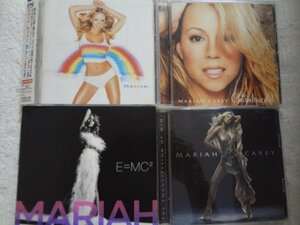 MARIAH CAREYマライアキャリー オリジナルアルバムCD4枚セット THE EMANCIPATION OF MIMI/E-MC2/CHARMBRACELET/RAINBOW