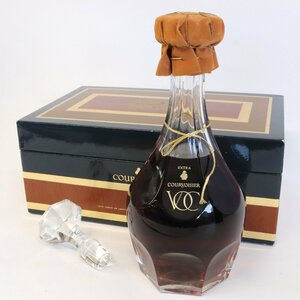 クルボアジエ VOC エクストラ バカラ 40% 替え栓 箱 コニャック ブランデー COURVOISIER/EXTRA/BACCARAT/COGNAC/BRANDY【K-A68284】