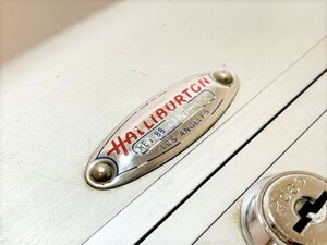 希少の赤ハリ HALLIBURTON ハリバートン ZERO HALLIBURTON ゼロハリバートン ビンテージスーツケース（中）#49266