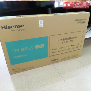 未開封品 Hisense ハイセンス 4K 液晶テレビ 50E6K 前橋店