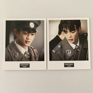 SHINee EVERYBODY 公式 グッズ ポラロイド風 フォトカード ミノ ミンホ 2枚