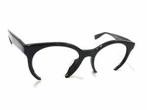1円 miumiu ミュウミュウ VMU 09N-A 50□20 1AB-1O1 フレームのみ サングラス メガネ 眼鏡 レディース メンズ ブラック系 AW8272