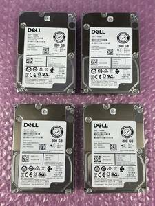DELL 2.5インチ 300GB 15K SAS 12Gbps HDD (0NCT9F) 4個セット