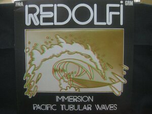 Michel Redolfi / Redolfi / Immersion / Pacific Tubular Waves / 3Dメガネ付き ◆LP6668NO OWP◆LP