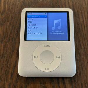 iPod nano 第 3 世代 初期化済 A1236 4GB ジャンク品