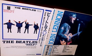 稀少!バンドスコア2冊!　ザ・ビートルズ　ヘルプ　ベスト・オブ　ジョンレノン　楽譜!The beatles