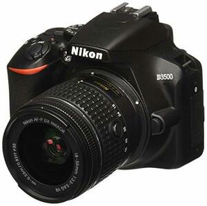 Nikon D3500 Digital SLR Camera [with AF-P 18-55 VR Lens] 24.2 Megapixe(中古品)