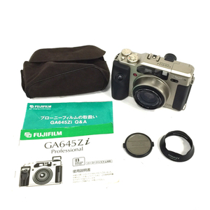 1円 FUJIFILM GA645Zi Professional 1:4.5-6.9 55-90mm 中判カメラ フィルムカメラ 通電確認済