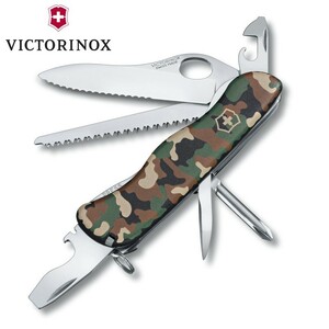 VICTORINOX アーミーナイフ トレールマスター カモフラージュ 12機能 ツールナイフ マルチツール 十徳ナイフ