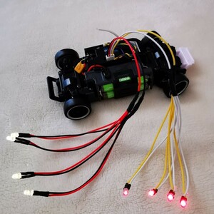 ミニッツ Mini-Z LEDライト LED4灯 AWD RWD 4x4 等 MZW429R 互換