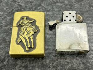 送料無料h57371 ZIPPO ジッポ marlboro マルボロ ゴールド 金 ウエスタン 1999年Zippo