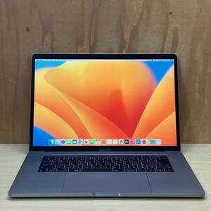 充放電19回数◆Macbook Pro A1707◆Core i7-7820HQ◆メモリ16GB◆SSD512GB◆Radeon Pro 560◆Touch Bar