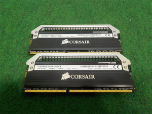 CORSAIR　CMD8GX3M2A1600C9　　4GBX2　合計8GB　　動作確認済み　　送料無料