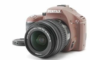 ペンタックス PENTAX K-x + 18-55mm F3.5-5.6 レンズキット S数6796回《 新品SDカード & スマホ転送ケーブル付 》　D0420140-240428