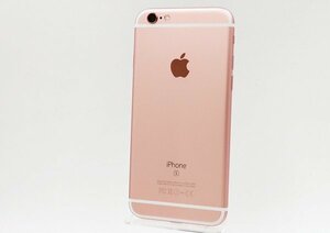 ◇ジャンク【au/Apple】iPhone 6s 64GB MKQR2J/A スマートフォン ローズゴールド