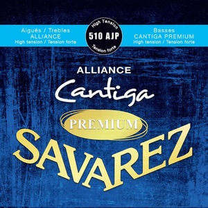 サバレス クラシックギター弦 SAVAREZ 510 AJP High tension ALLIANCE / Cantiga PREMIUM×3セット アリアンス カンティーガ プレミアム