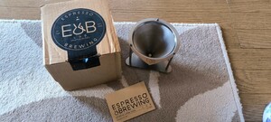 美品 IMS ESPRESSO BREWING LAB ステンレスドリッパー V60