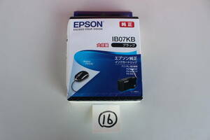 ⑯　エプソン EPSON　IB07KB [エプソン純正 インクカートリッジ マウス ブラック 大容量]　未開封 箱痛み品