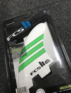 FCS2 MEDIUM サーフィン フィン FCS2 Athlete Series JW Tri Set Julian Wilson Signature Fin アスリートシリーズ ジュリアン ウィルソン